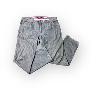 Alberto Mens Jeans Stone Gray Denim Size 40” X 34” Modern fit $225 Retail